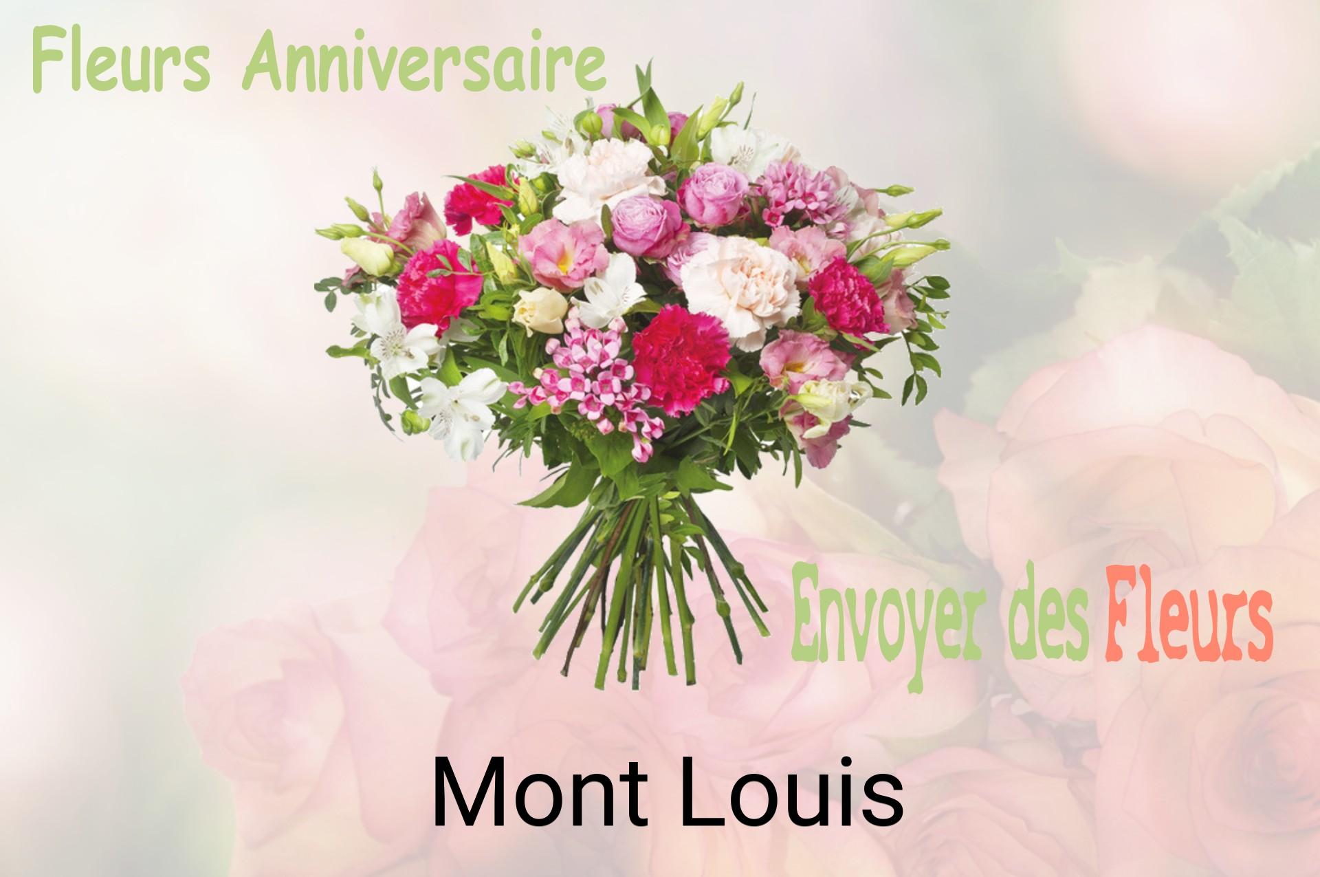 Bouquet de fleurs d’anniversaire livré à Mont-Louis