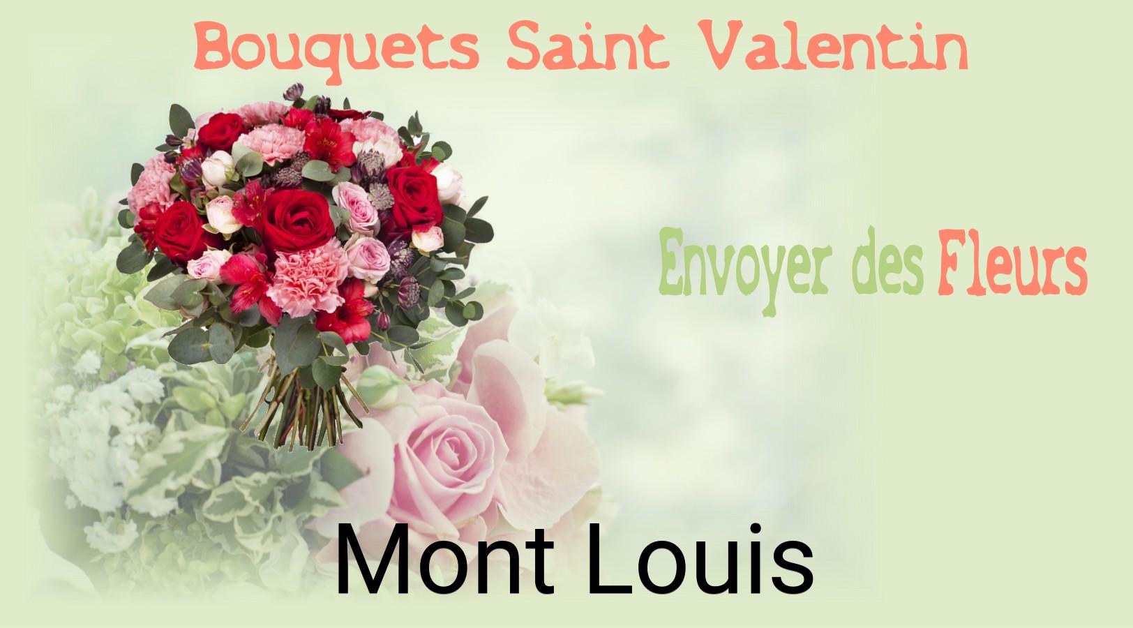 Roses de Saint-Valentin livrées à Mont-Louis